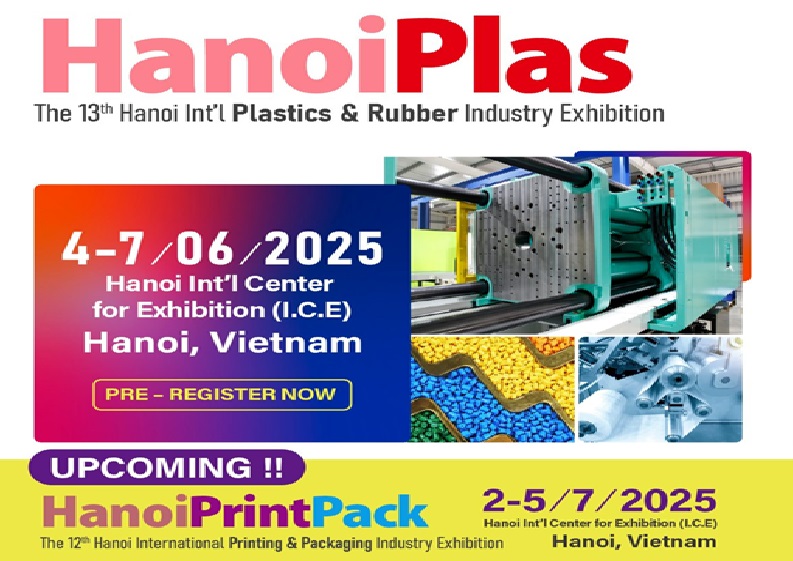 Hanoi Plas 2025: Quy tụ 200 doanh nghiệp nhựa, cao su
